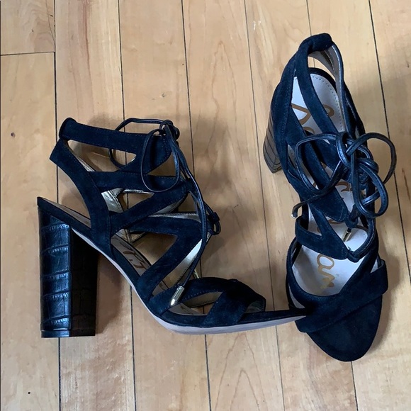 Sam Edelman Shoes - Sam Edelman Yardley Lace-up Block Heel